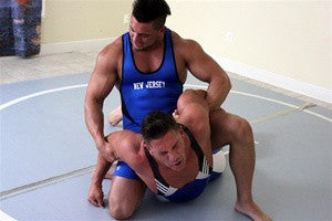 Mario peewee camel clutch submission hold submit arm