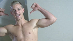 Tak flex pose flexing biceps chest pecs 