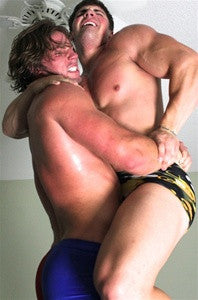 Surf Dominic Lift and carry bearhug submission hold submit 