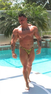 Specimen massive bodybuilder chest pecs abs thigh