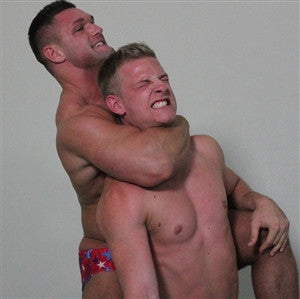 Brad Barnes Tak chokehold chinlock choking submission hold 