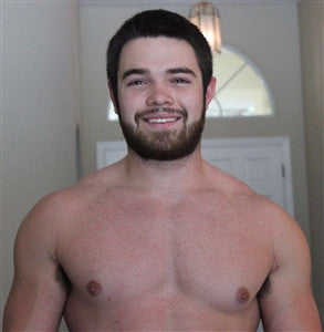 Cub smile pose chest pecs arms 