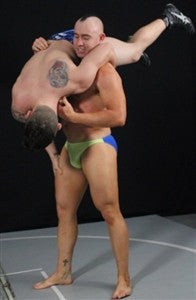 Marco lifts Lex carry thighs back