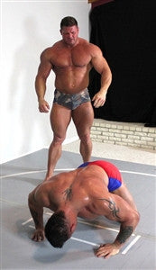 Johnny Bravo Specimen pushups pecs chest arms bodybuilder