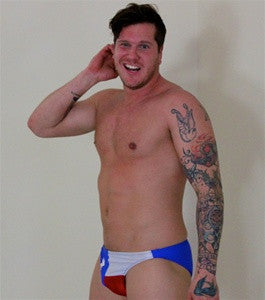 Dallas flex and pose chest pecs cocky arrogant Thunders Arena