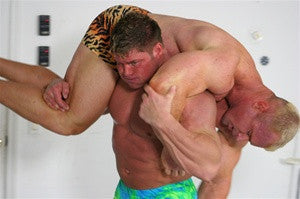 conan johnny bravo lift and carry firemans slam thunders arena