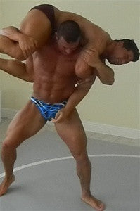 sledge eric fury lift and carry firemans carry abs chest pecs thighs legs powerful 