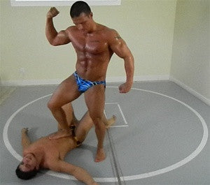 sledge bambam domination dominate flex muscle worship abs chest pecs arms bicep