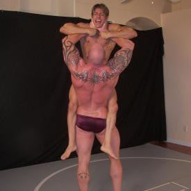 troy stevens zman big vs little lift and carry double choke submission