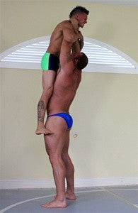 crush angel big vs little double choke lift and carry chokehold submission submit 