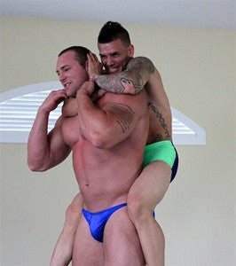 crush angel big vs little lift and carry sleeper hold submission submit