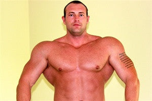 crush massive bodybuilder chest pecs shoulders abs