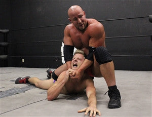 Brute chokes TAK mat submission big arm bicep