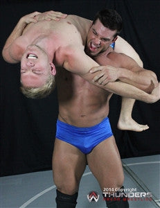 Tak Brian Cage over the shoulder backbreaker submission lift and carry 