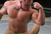 specimen flex pose bicep arms chest pecs muscle worship