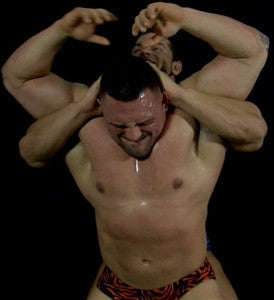 brian cage specimen full nelson submission hold submission chest pecs abs