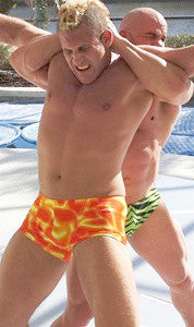 Tony Cage full nelson abs pecs chest