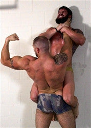 big sexy maveric lift and carry flex muscle worship bicep chokehold choke