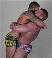 Big Sean Archer bearhug lift carry arms tattoos