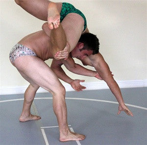 Jester Lewk firemans carry lift toss throw legs thighs