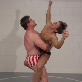 Zman Mr. Bruce bearhug lift carry arms pecs chest