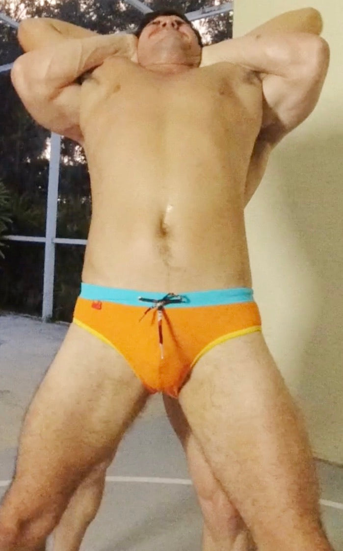 B-Rock in a full Nelson