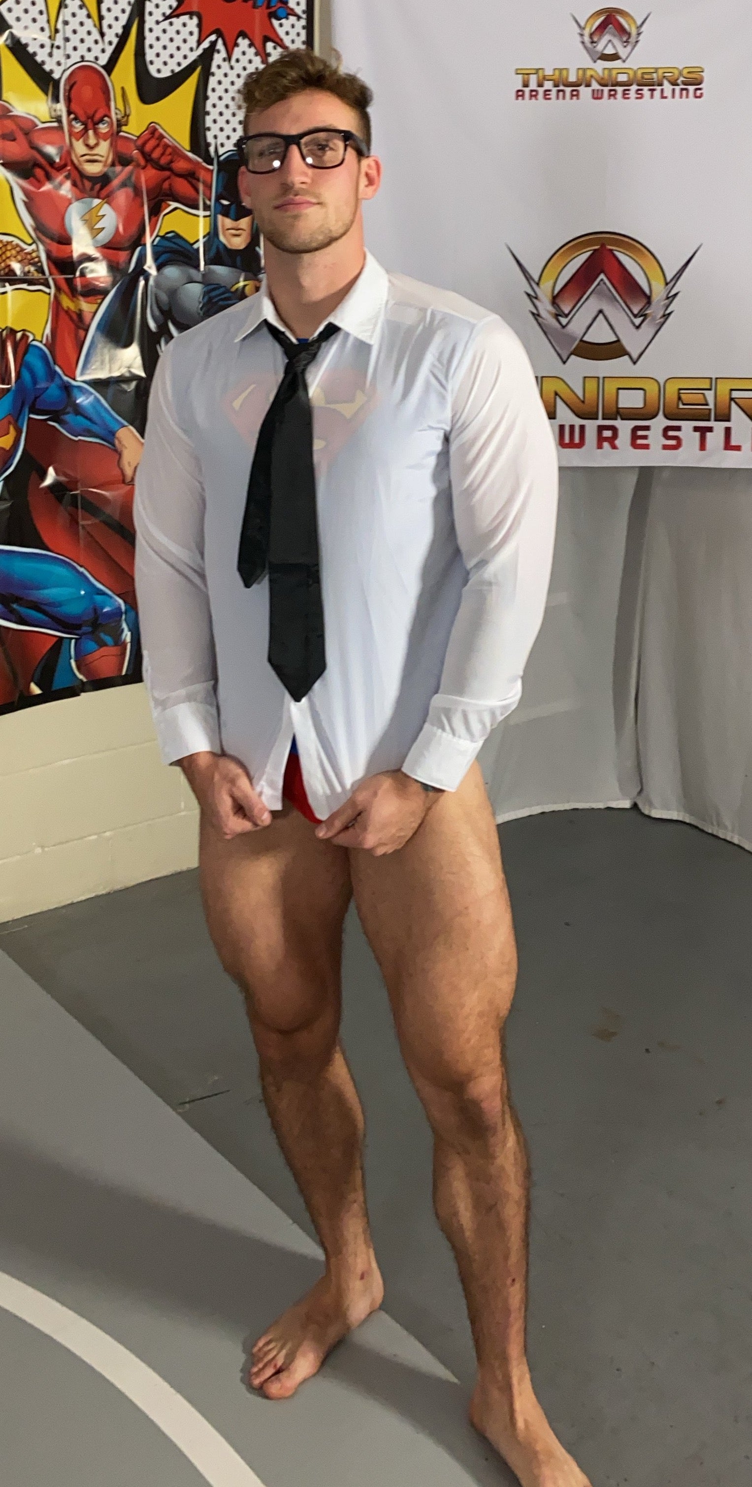 Cason before his match
