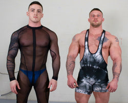 Bodybuilders Marco and Tank in Thunders Arena