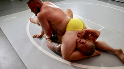 thunders arena male wrestling wildcard jake headscissor