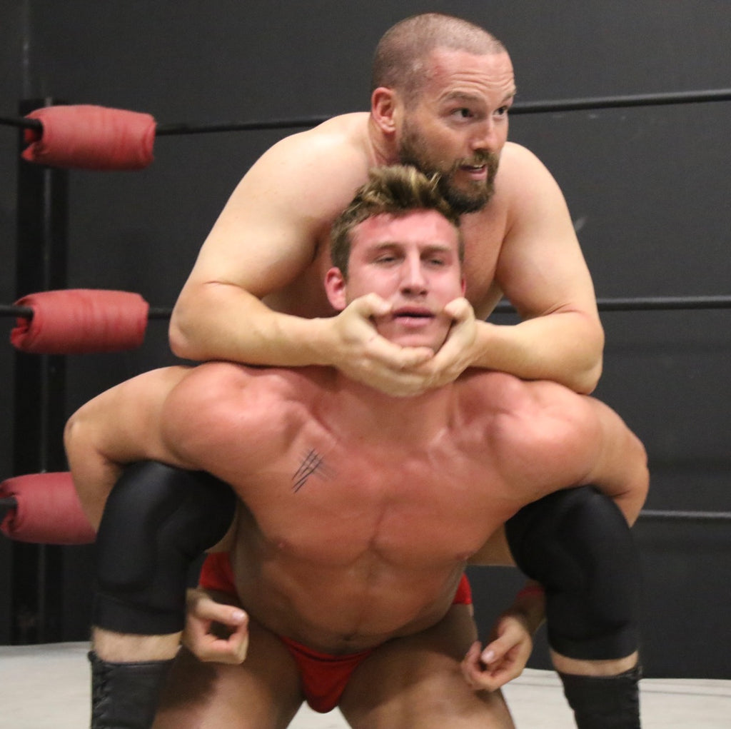 Joey King puts Cason in a camel clutch at Thunders Arena Wrestling 