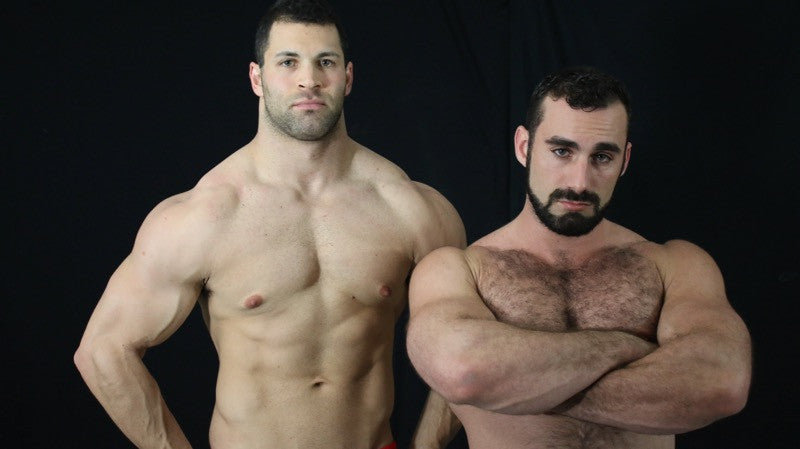 Vinny Rex posing abs