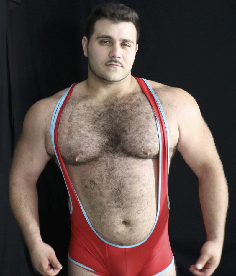 Adam Bryant pecs chest hairy arms