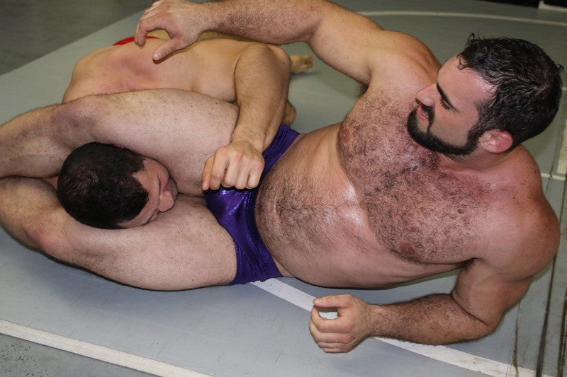 Vinny Rex leg scissors abs headlock