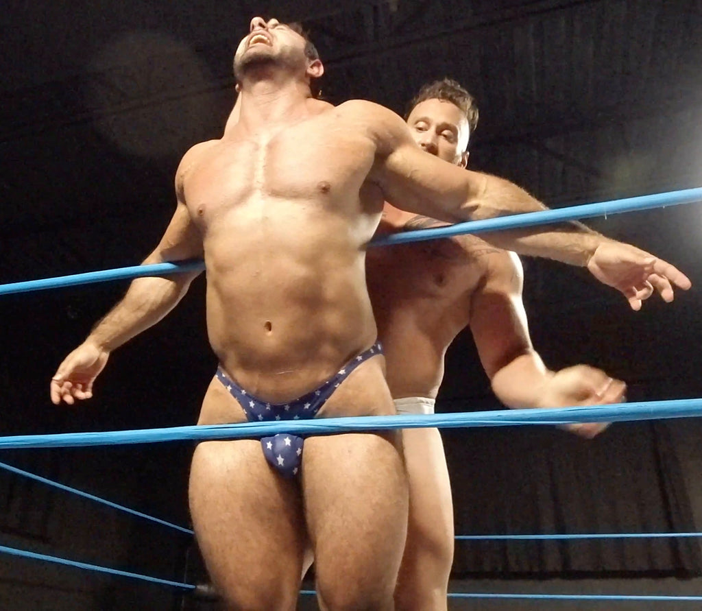 Stallion putting Gino against the ropes