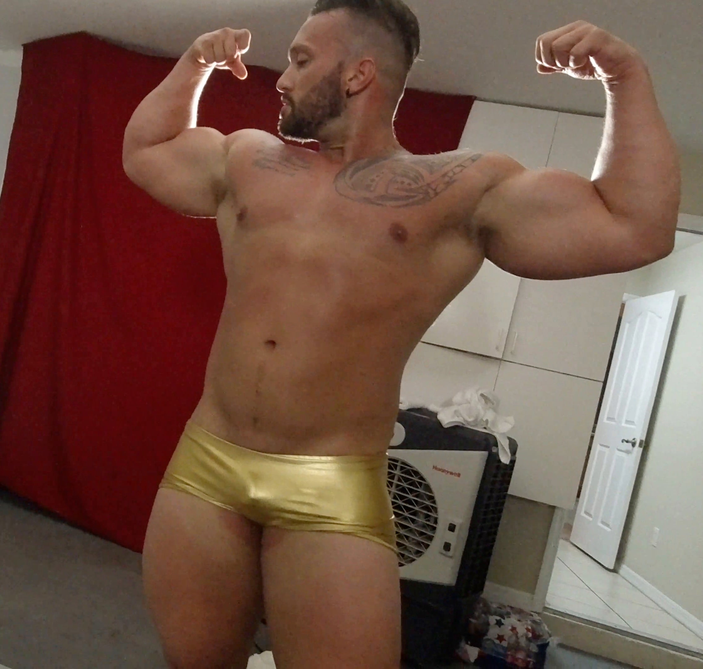 Stallion Victory posing