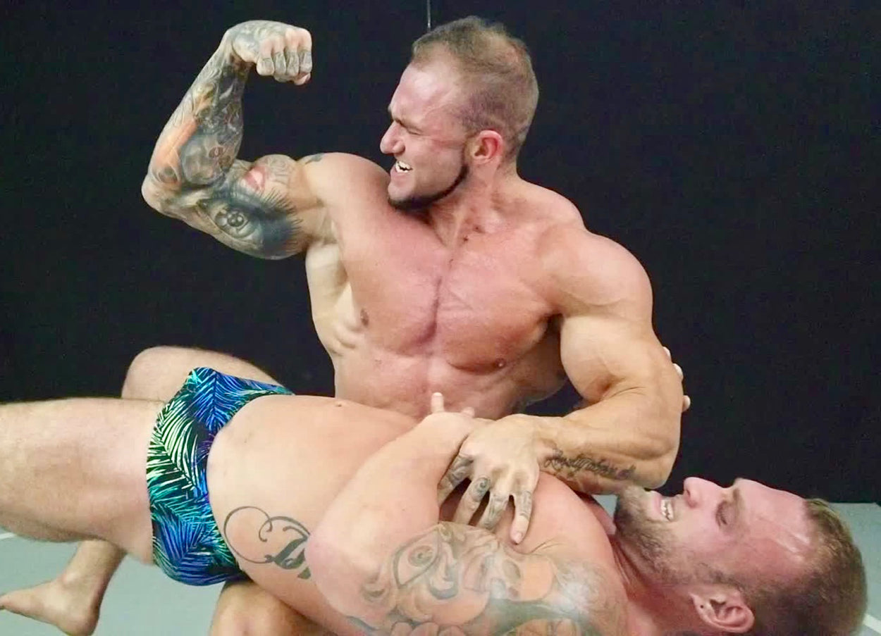 Bull and Gunnar at Thunders Arena Wrestling. 