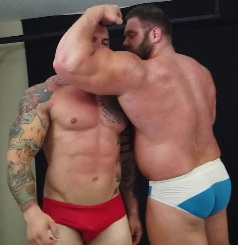 bicep worship the mountain hero wrestling thunders arena