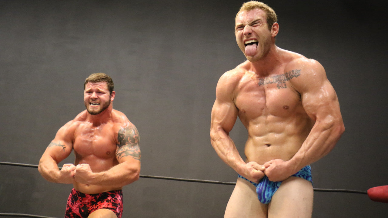 bodybuilders full body flex arms pecs abs