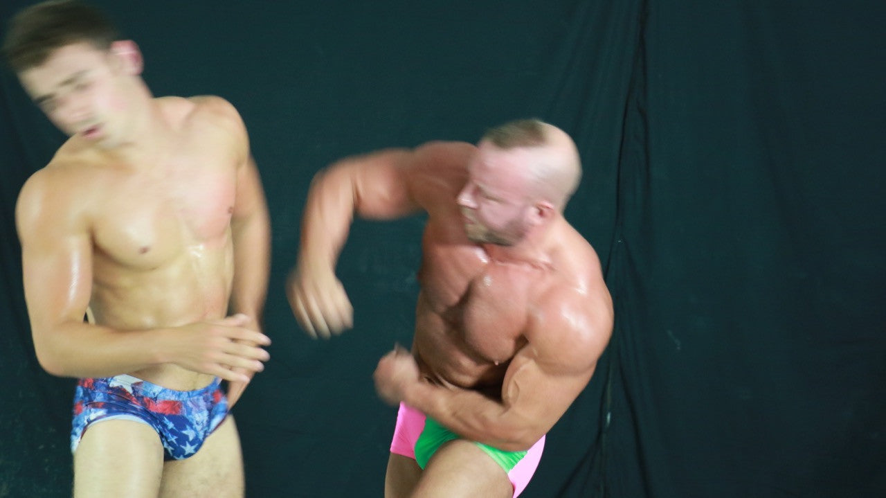 Brute punches Bolt action shot