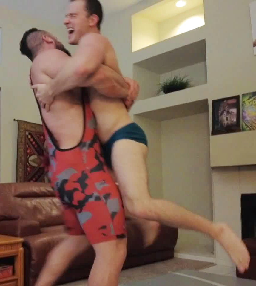 Rome bear hugging Bolt