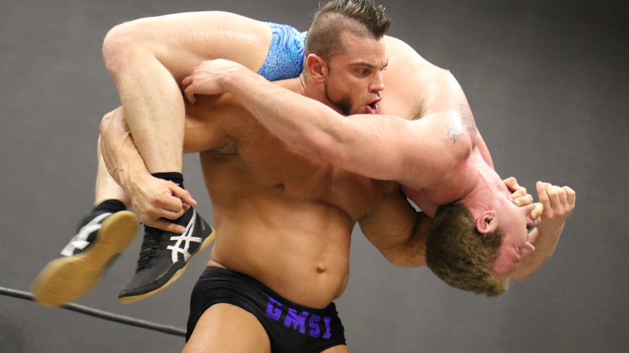 Brian Cage firemans carry Talon arms 