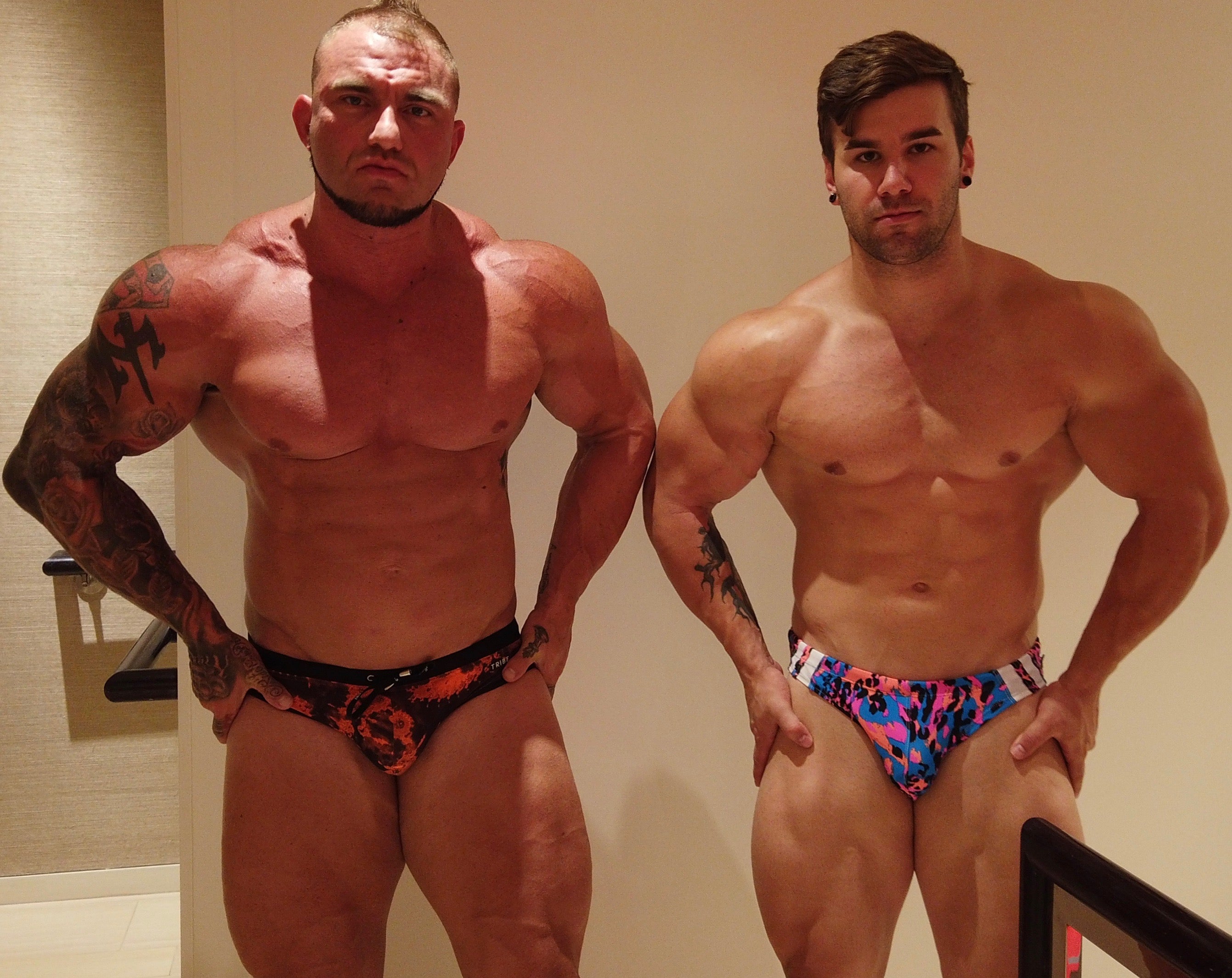 leg flex muscle comparison