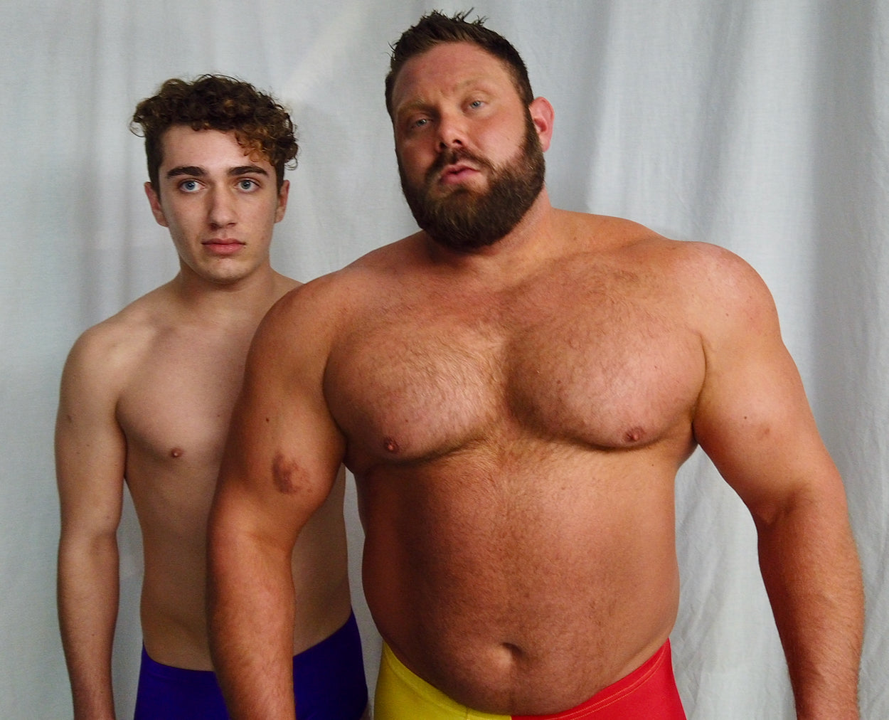 little vs big mountain Andre wrestling thunders arena