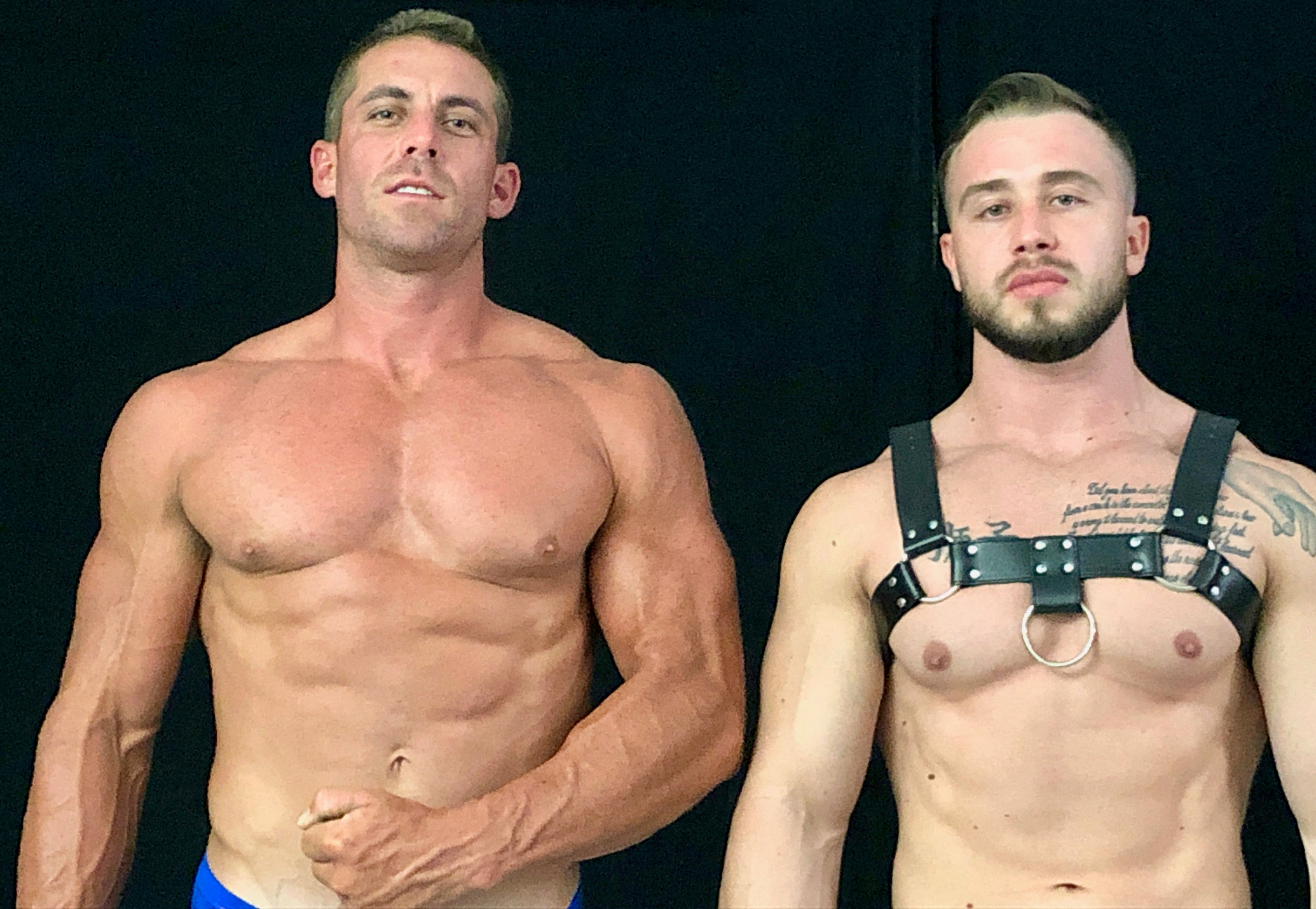 Cash and Dom Knight at Thunders Arena Wrestling. 