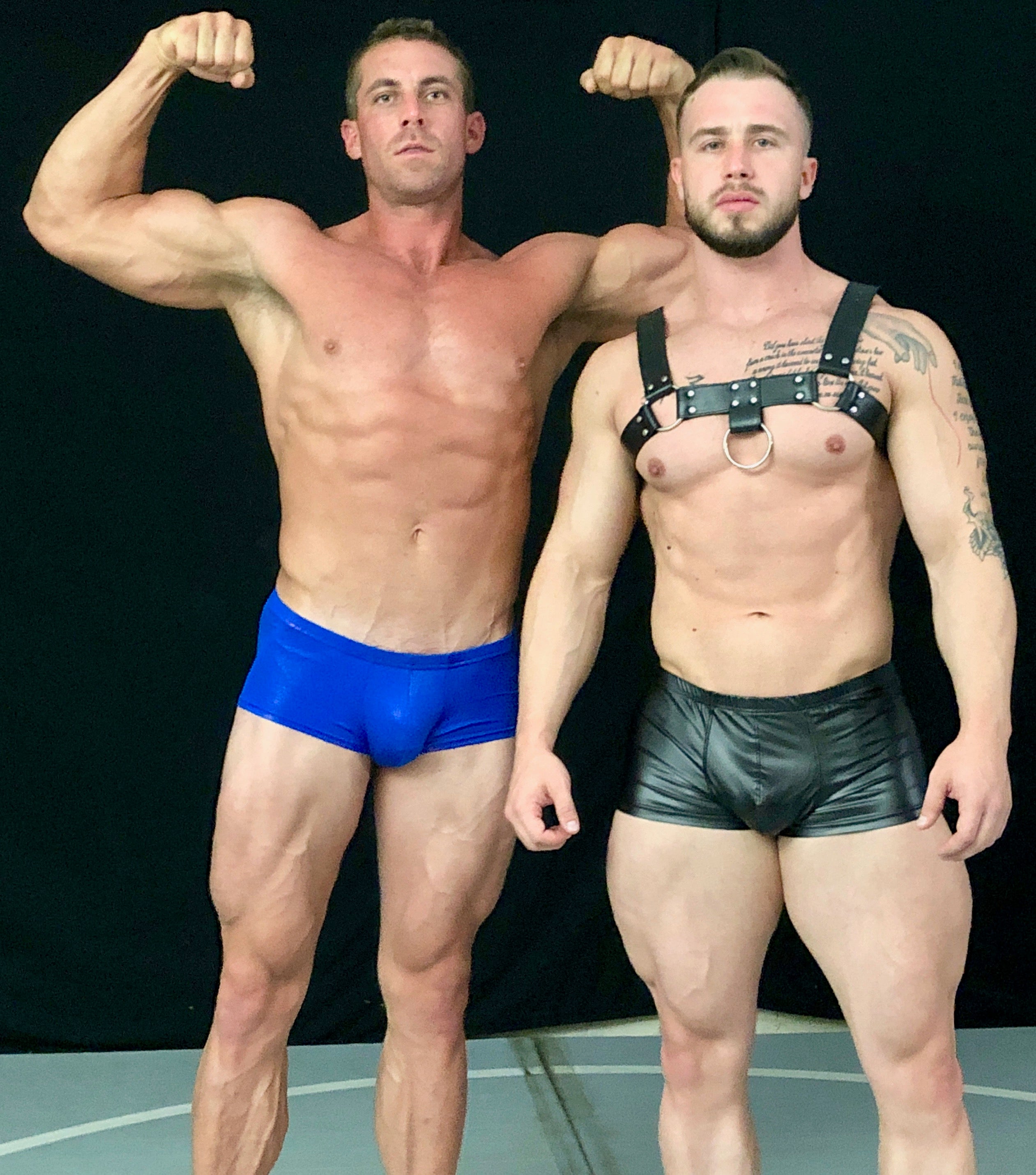 Cash and Dom Knight at Thunders Arena Wrestling.