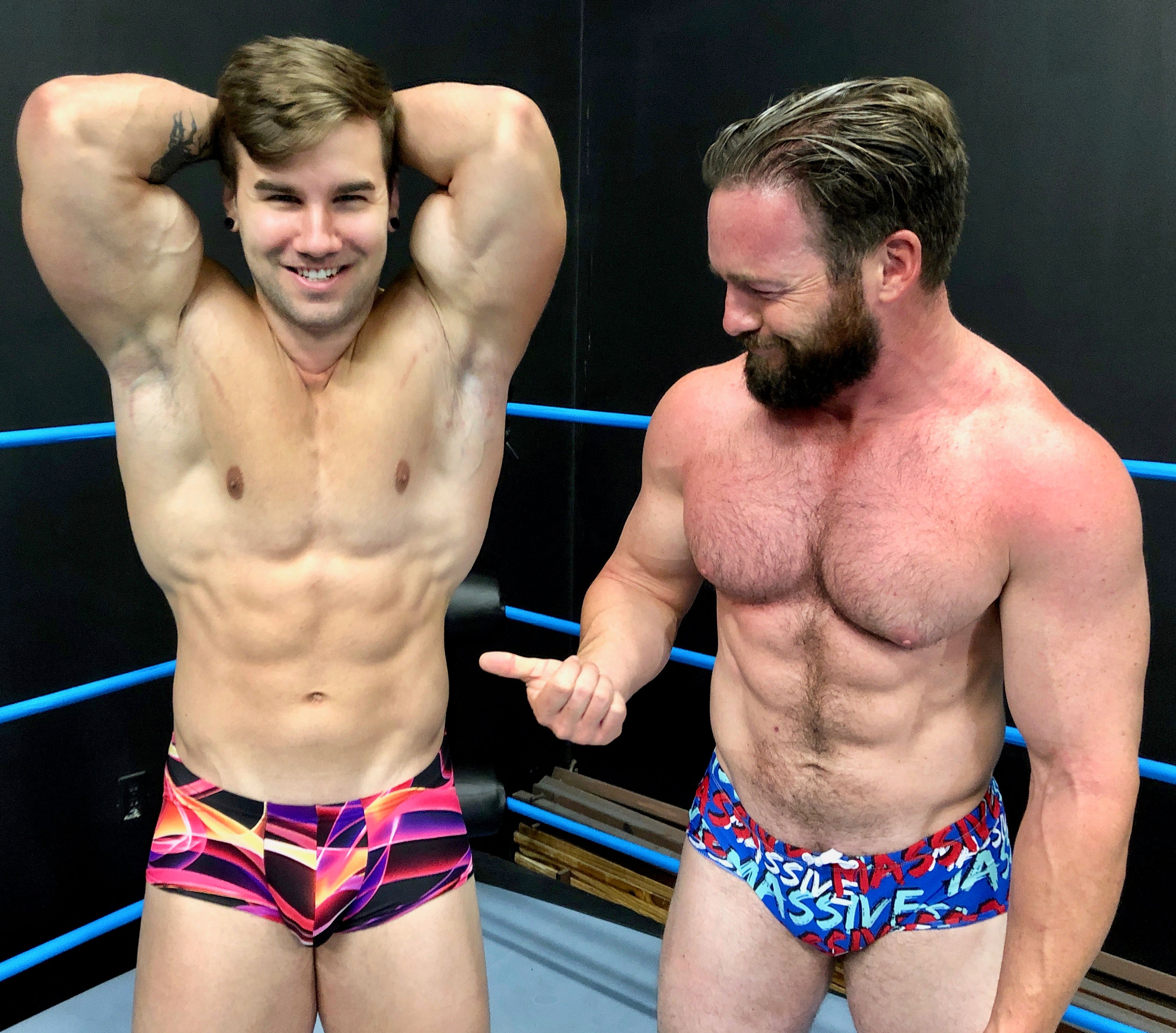 Loki and Joey King at Thunders Arena Wrestling.