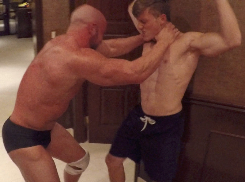 Brute Scrappy choke abs arms biceps