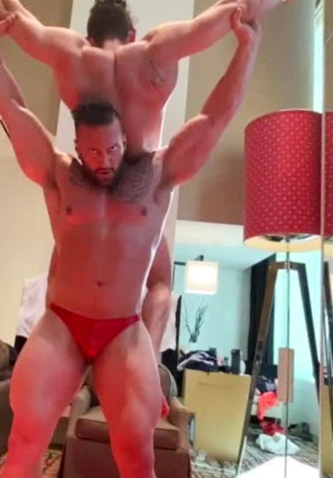 Stallion and Mercury wrestle at Thunders Arena Wrestling. 