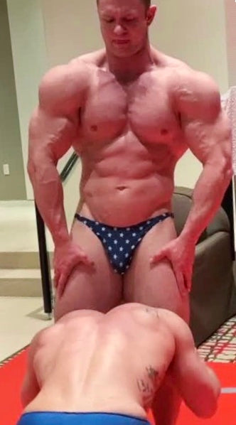 Steel puts Mercury into a head scissors at Thunders Arena Wrestling. 