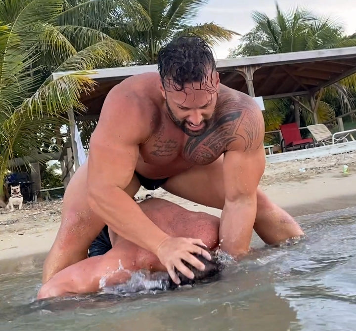 Stallion trying to drown Dom9